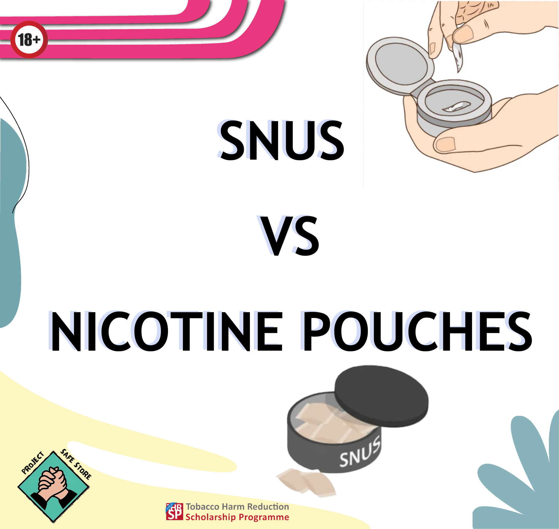Portada de Snus vs Nikotinpåsar: Vad Du Bör Veta